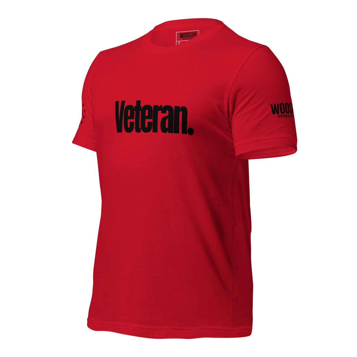 Woosah Veteran. Fitted Unisex t-shirt