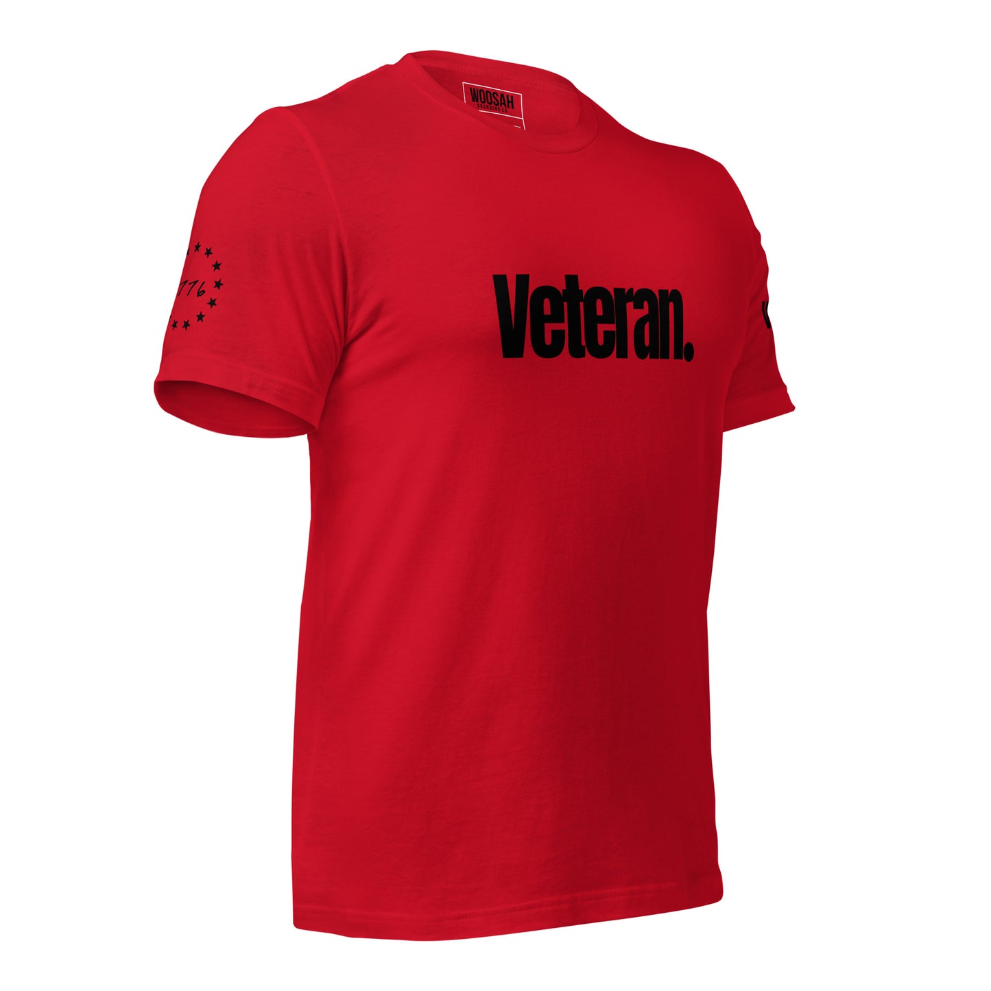 Woosah Veteran. Fitted Unisex t-shirt