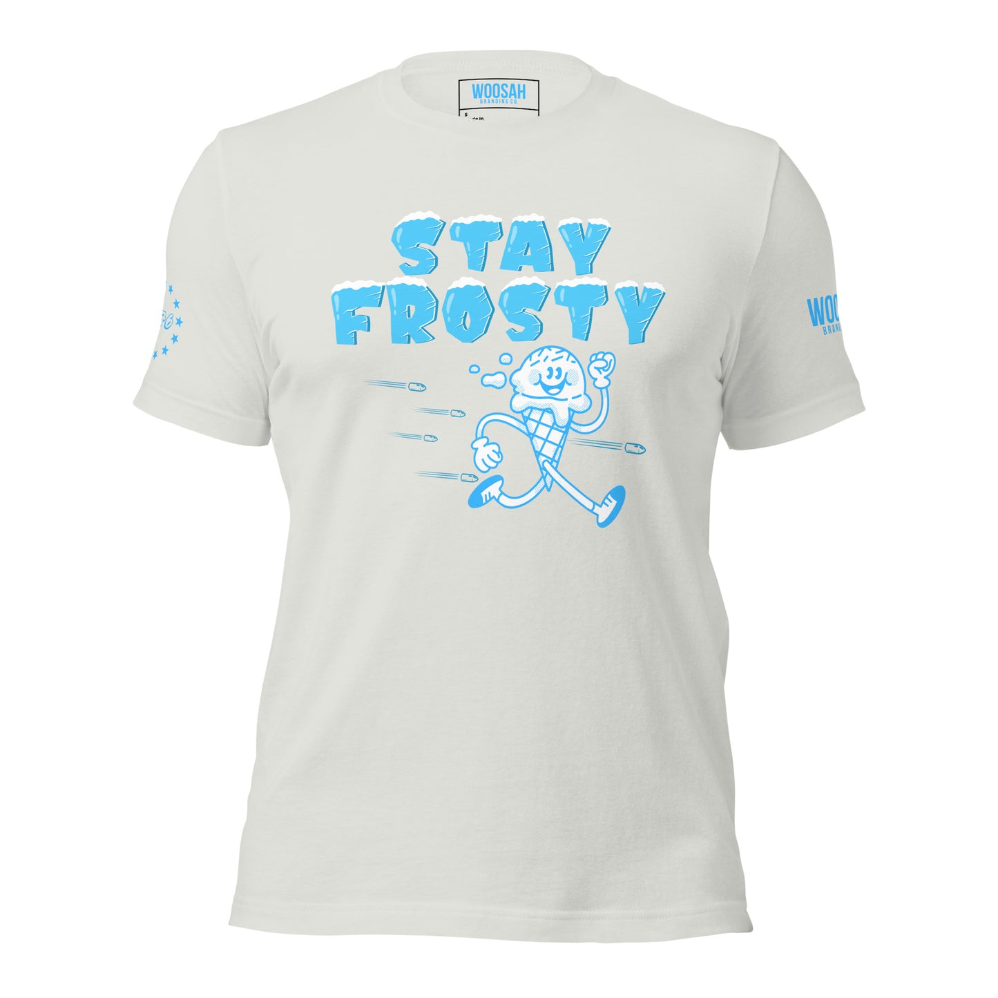 Woosah Stay Frosty Fitted Unisex t-shirt