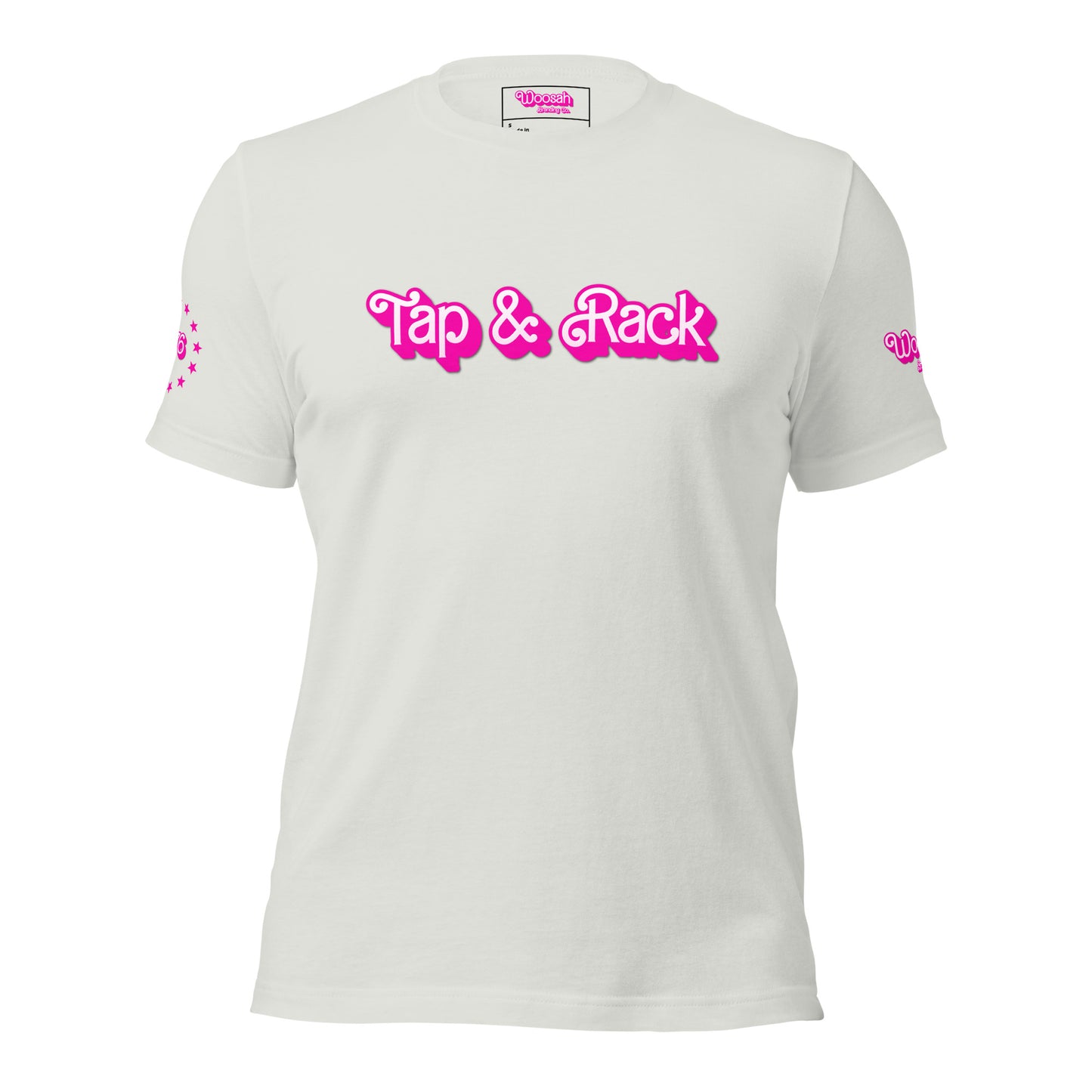 Woosah Tap & Rack Fitted Unisex t-shirt