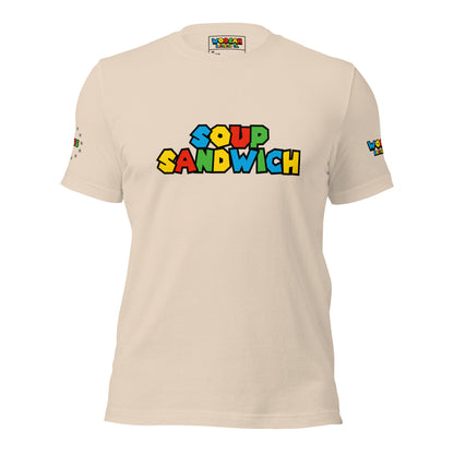 Woosah Soup Sandwich Fitted Unisex t-shirt