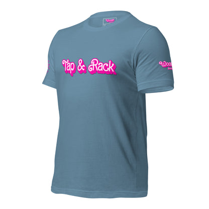 Woosah Tap & Rack Fitted Unisex t-shirt