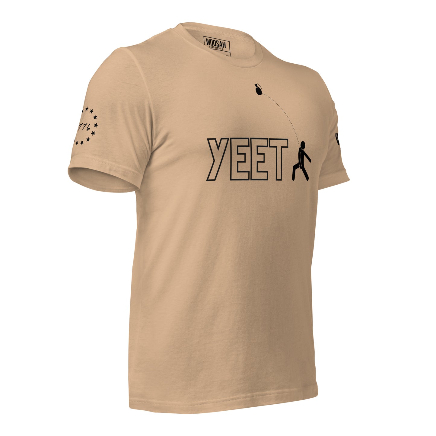 Woosah YEET Fitted Unisex t-shirt