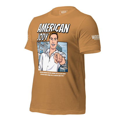 Woosah American Jody Fitted Unisex t-shirt