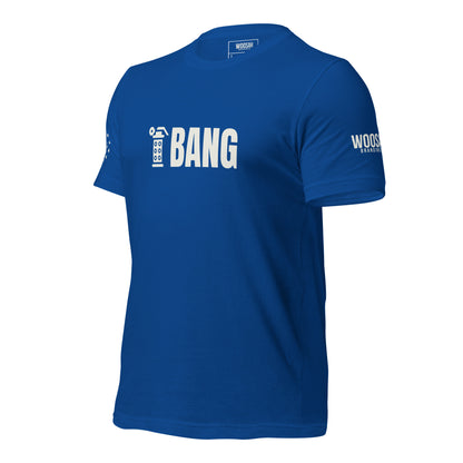 Woosah Flash Bang Fitted Unisex t-shirt