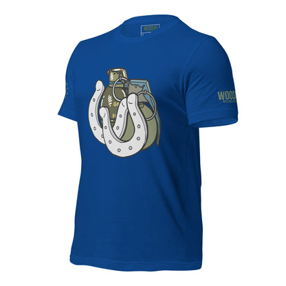 Woosah Horseshoe and Hand Grenades Tee