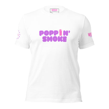 Woosah Pop Smoke Fitted Unisex t-shirt