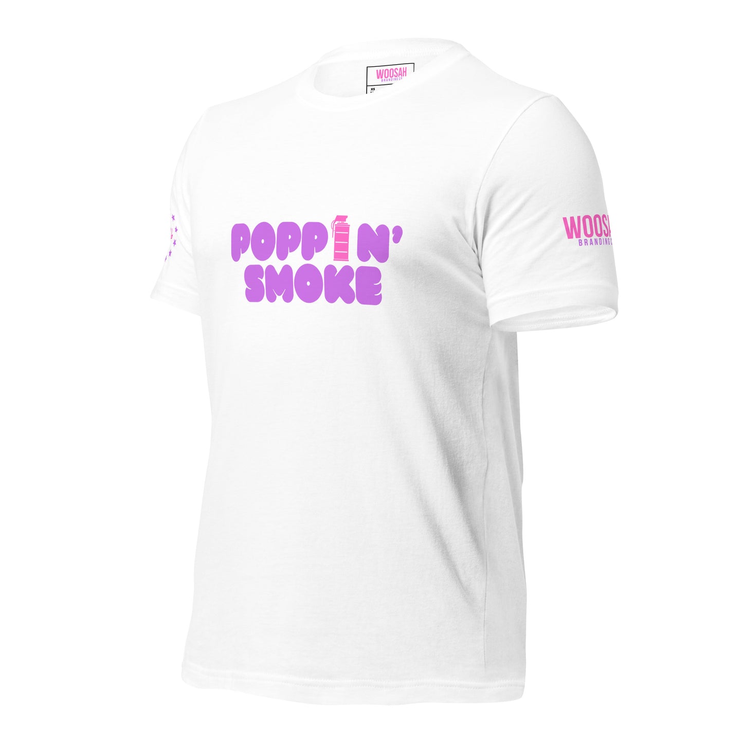 Woosah Pop Smoke Fitted Unisex t-shirt