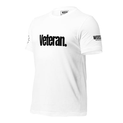 Woosah Veteran. Fitted Unisex t-shirt