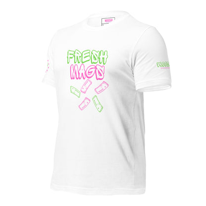 Woosah Fresh Mags Fitted Unisex t-shirt