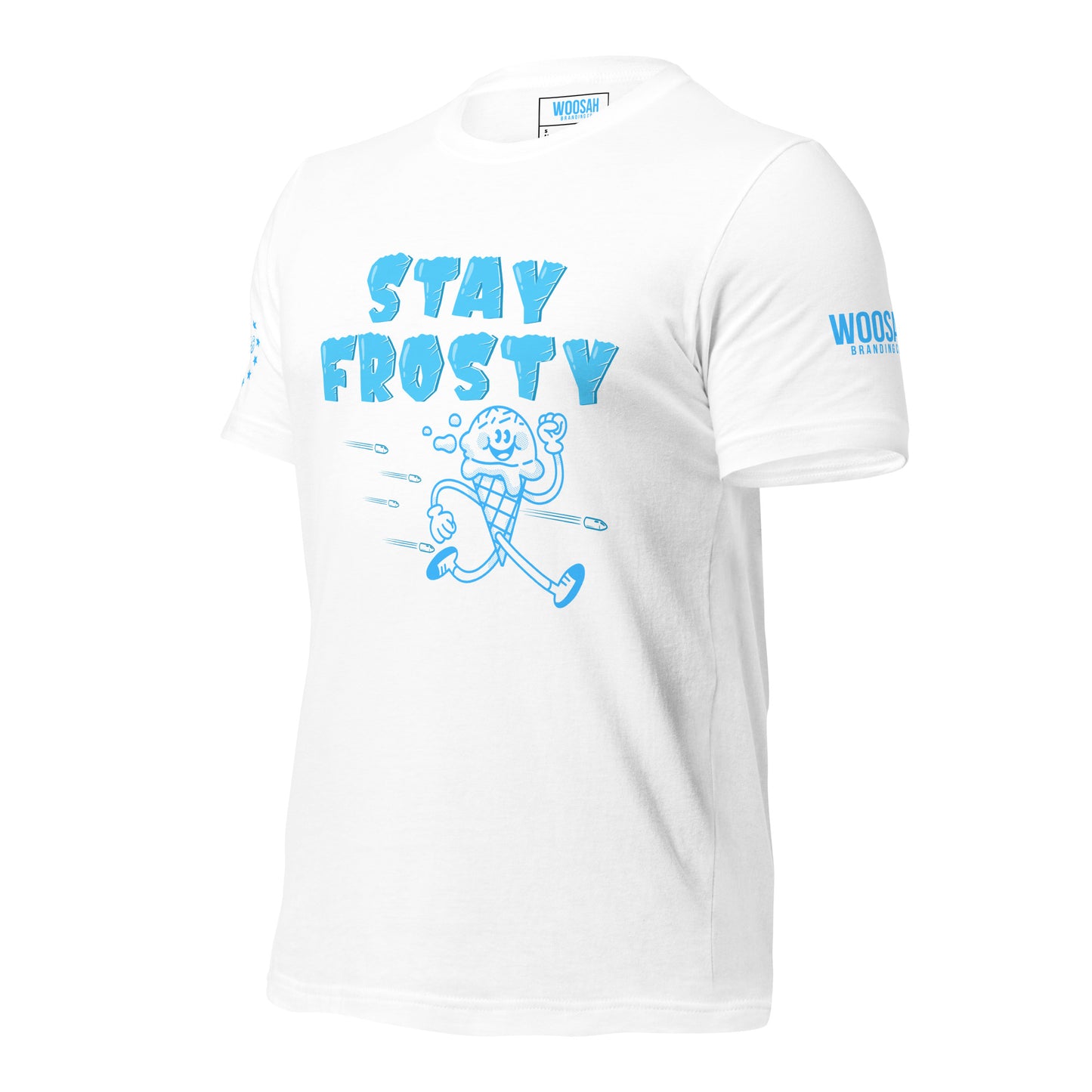 Woosah Stay Frosty Fitted Unisex t-shirt