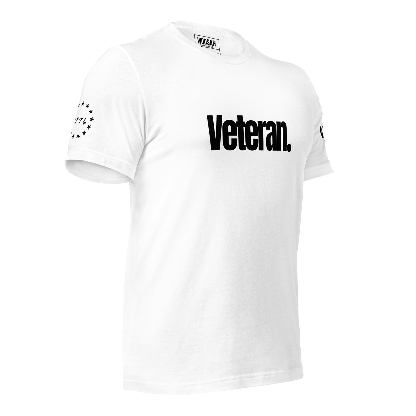 Woosah Veteran. Fitted Unisex t-shirt