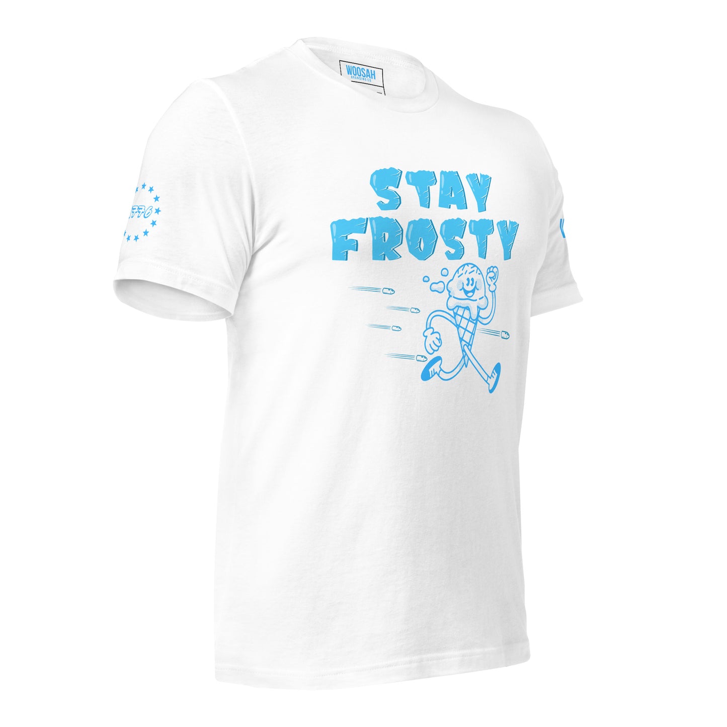 Woosah Stay Frosty Fitted Unisex t-shirt