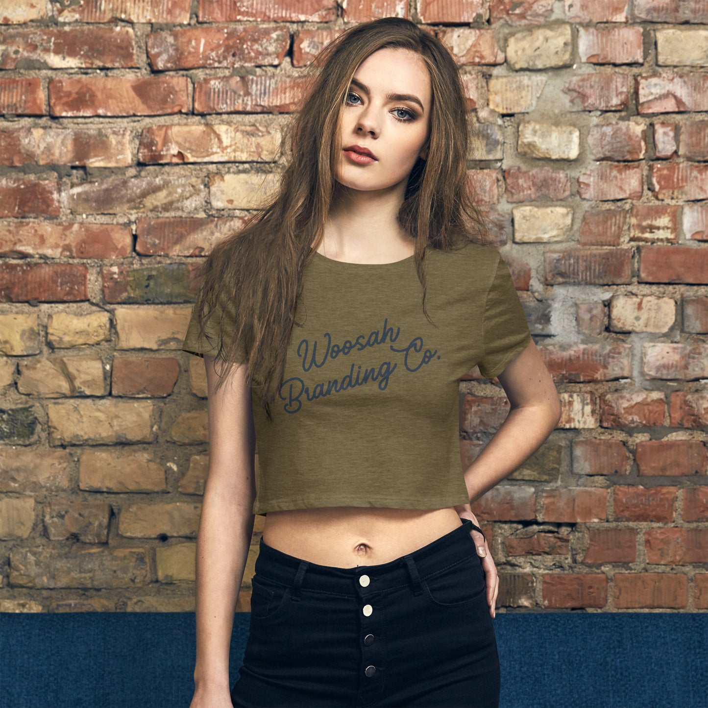 Woosah Ranch Collection Women’s Crop Tee