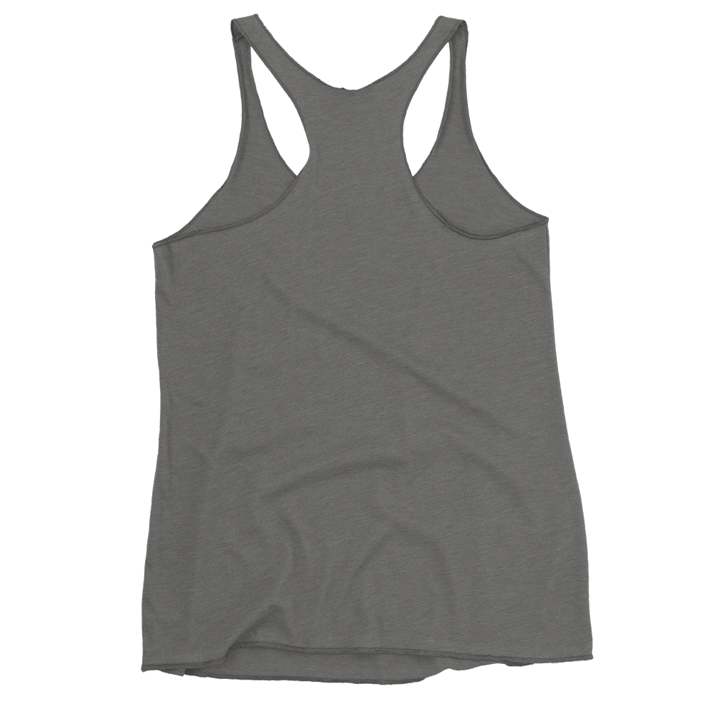 Woosah Brand Logo Women's Racerback Tank