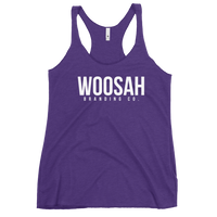 WOOSAH LOGO WOMEN'S RACERBACK TANK