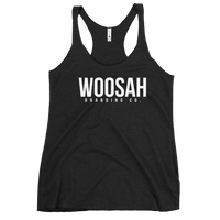 WOOSAH LOGO WOMEN'S RACERBACK TANK