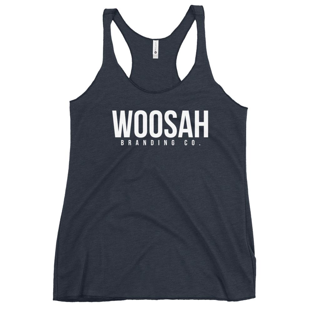WOOSAH LOGO WOMEN'S RACERBACK TANK