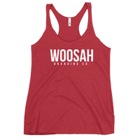 WOOSAH LOGO WOMEN'S RACERBACK TANK