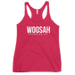 Woosah "Brand Logo" Women's Racerback Tank