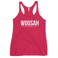 WOOSAH LOGO WOMEN'S RACERBACK TANK
