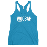 WOOSAH LOGO WOMEN'S RACERBACK TANK